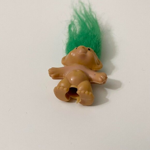Vintage Mini Troll Doll Pencil Topper 1.25 Inch Collectible Toy - Picture 4 of 16